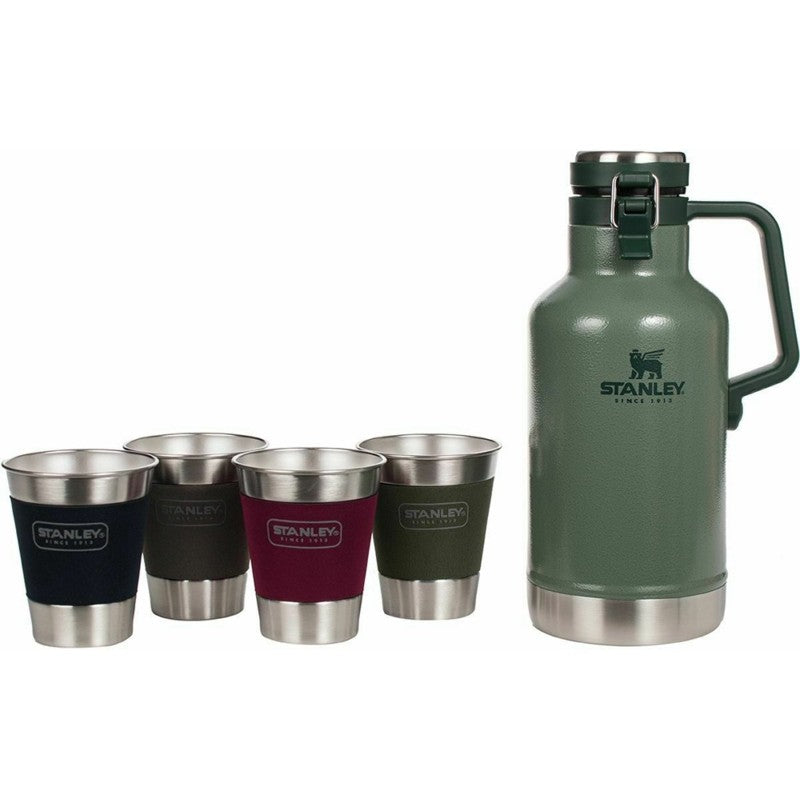 Set Growler Classic 1,9 Lts + 4 Vasos 354 ml | Verde